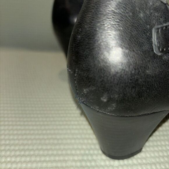 Mephisto Leather Air Relax Slip-On Bootie Women’s Size 6.5 Black - Picture 8 of 11